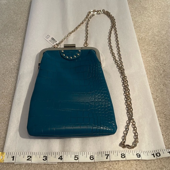 NWT White House Black Market Mini Crocodile Crossbody - Picture 3 of 4